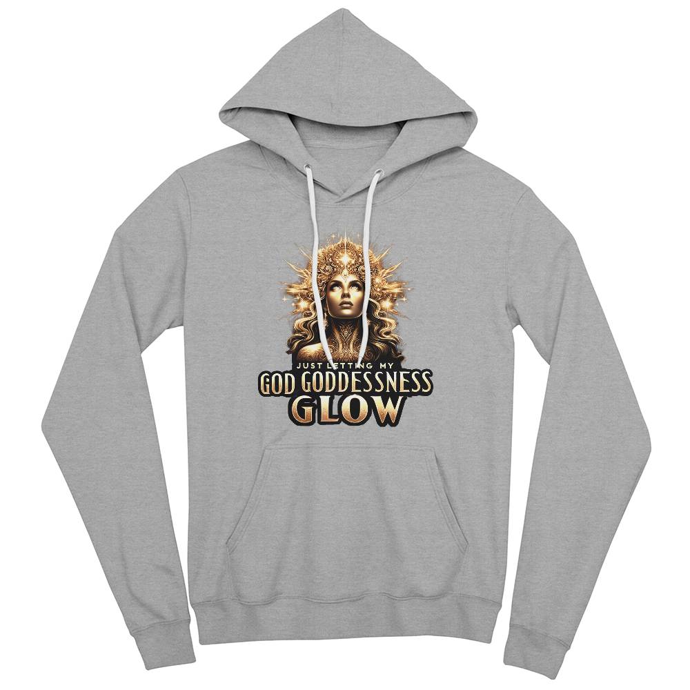 GOD GODDESSNESS GLOW | Pullover Fleece Hoodie