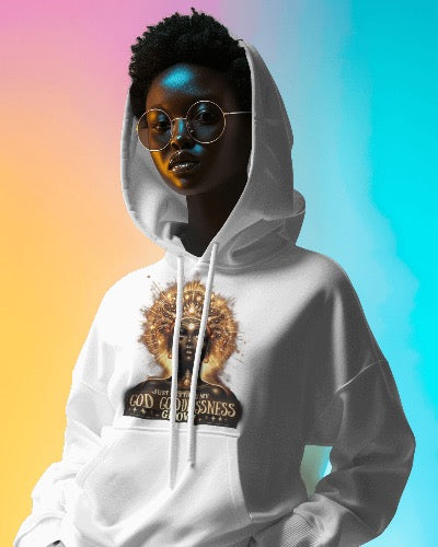 Just Letting my GOD GODDESSNESS GLOW | Pullover Fleece Hoodie