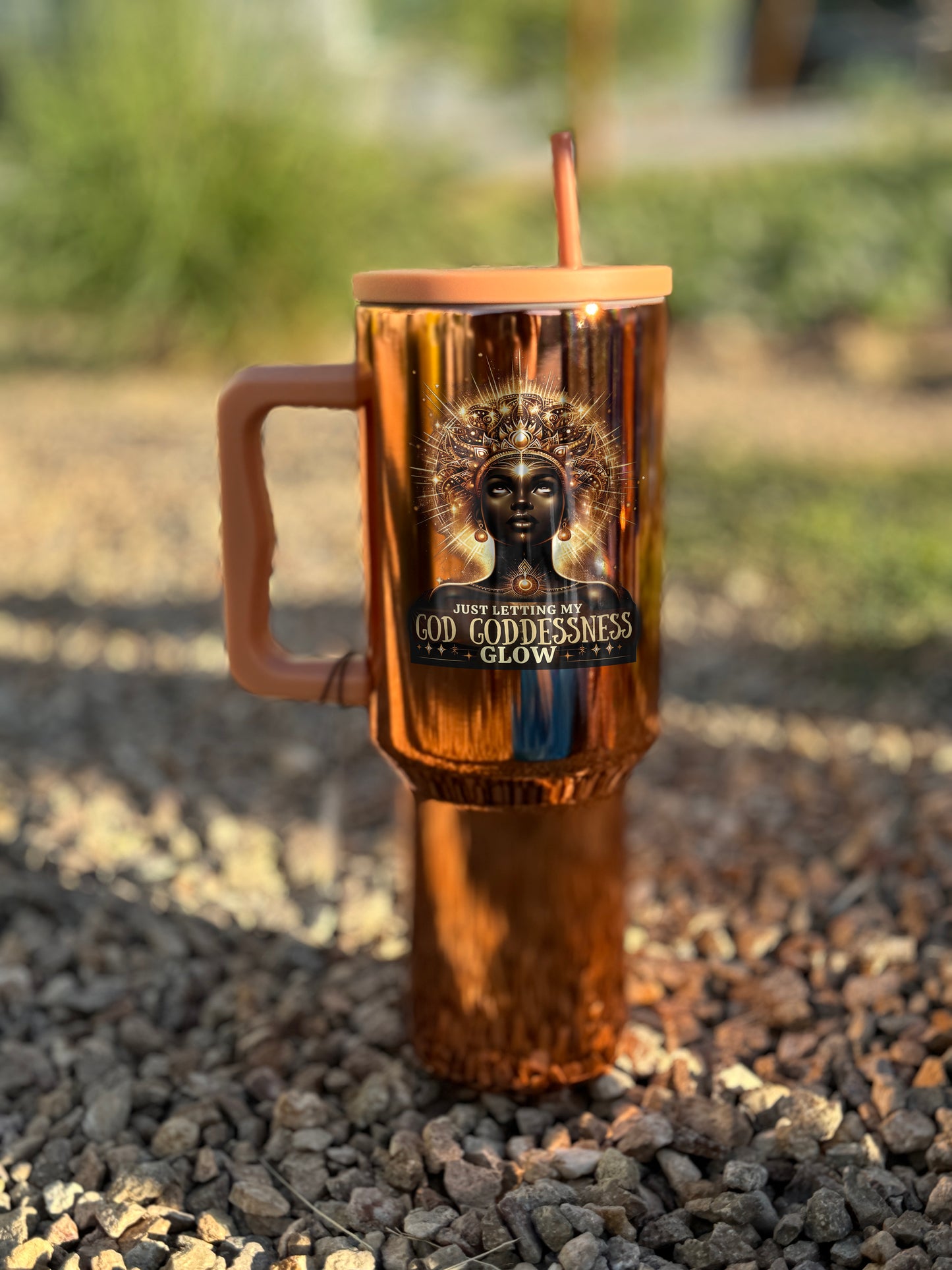 Goddess Glow Nubian Tall Mug