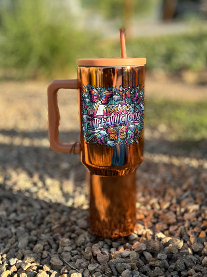 Living Lifealicious (Butterfly) Tall Mug