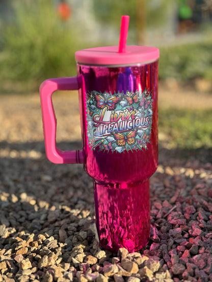 Living Lifealicious (Butterfly) Tall Mug