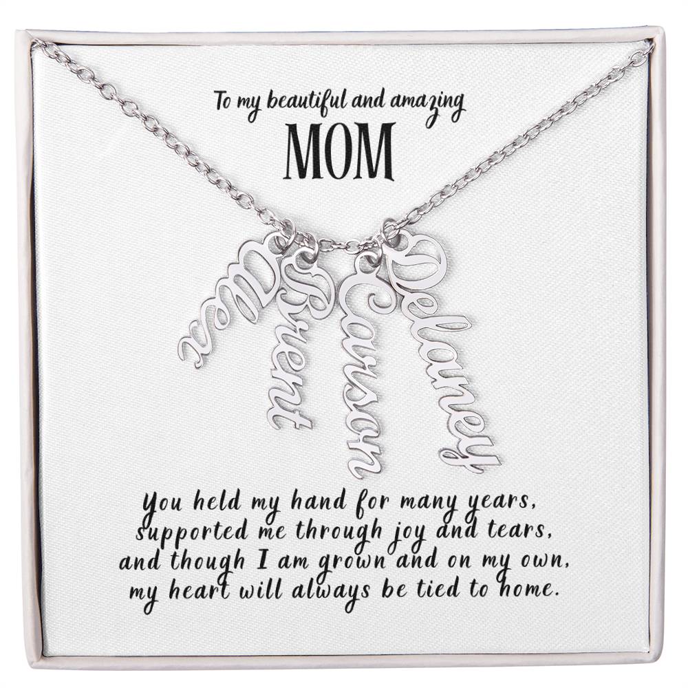 To our beautiful mother Necklace