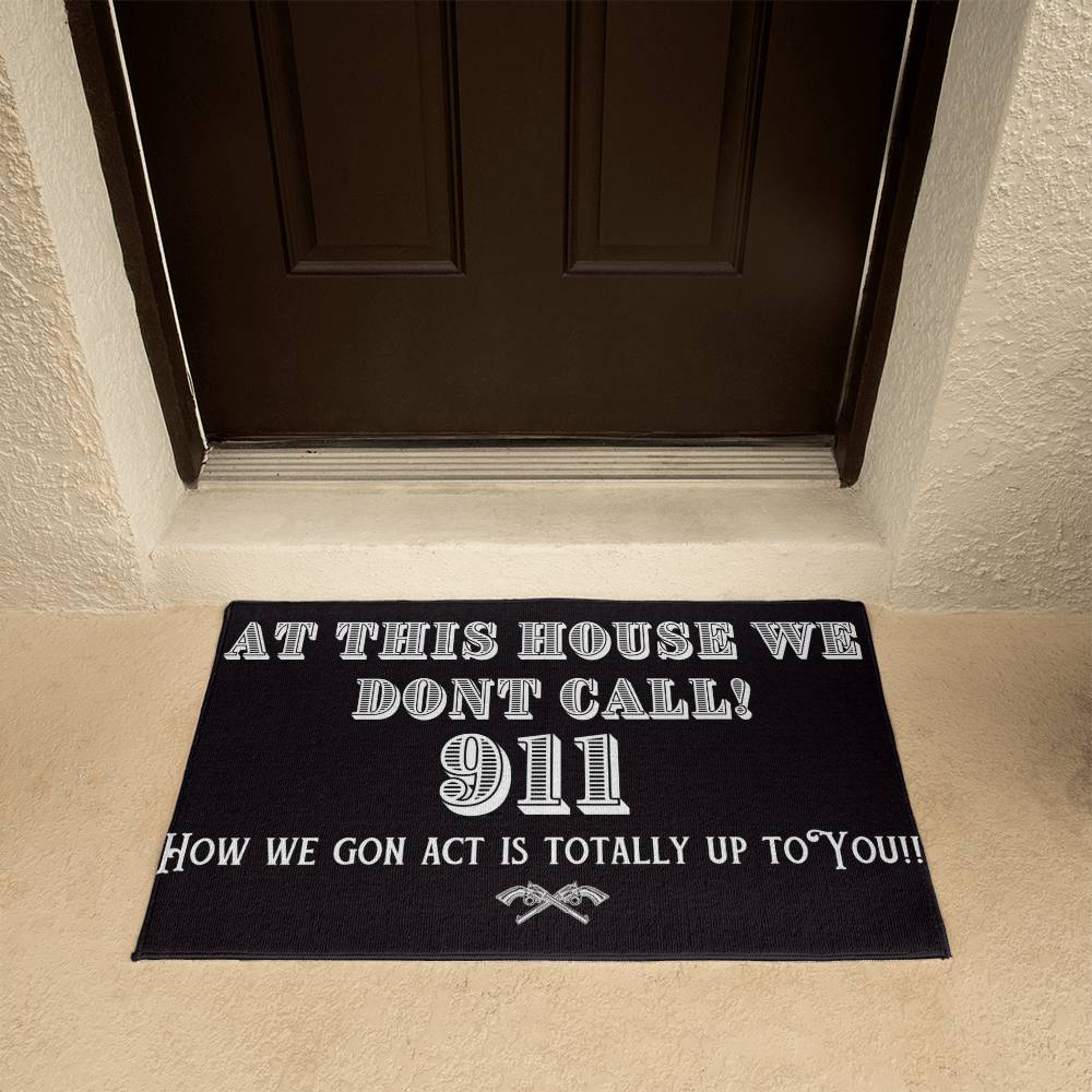 Our House, Our Rules Humor Doormat|Trending