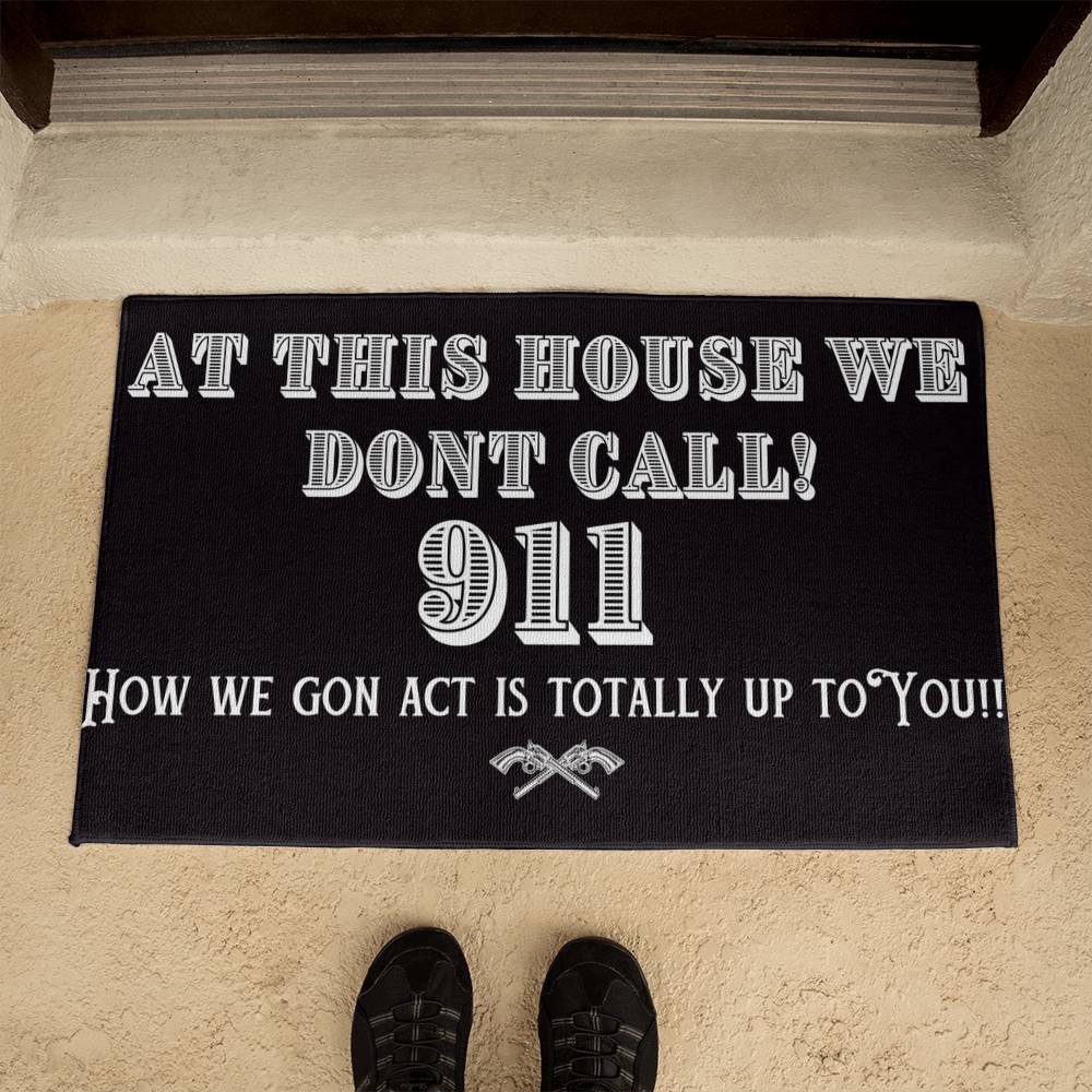 Our House, Our Rules Humor Doormat|Trending