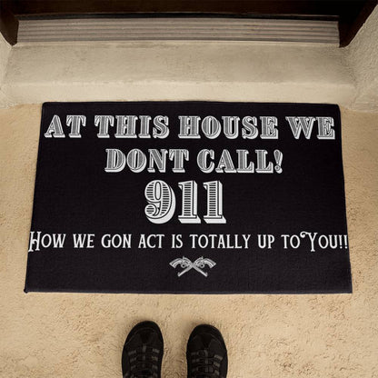 Our House, Our Rules Humor Doormat|Trending