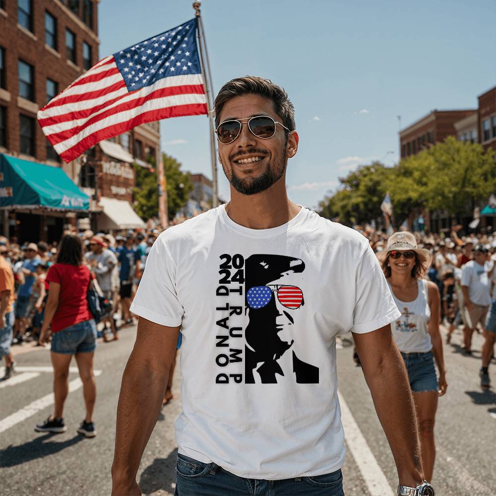 DONALD TRUMP VOTE TSHIRT | WHITE