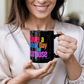 Have a Great Day on Purpose | Black Ceramic Mug