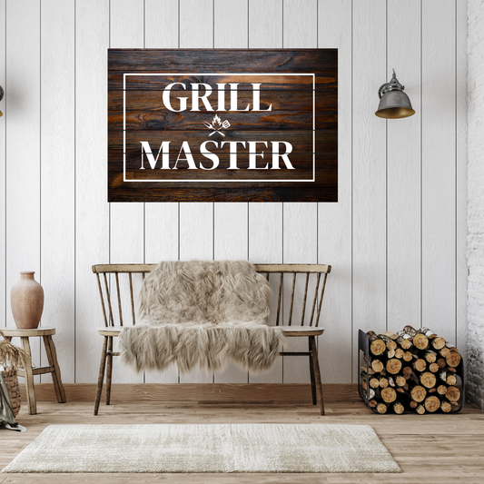 Trending Grill Master Canvas | Men & Women who love too